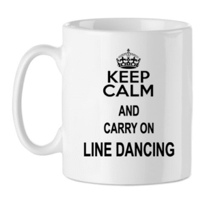 Alternative view of Personalised Keep Calm - Line Dancing Mug