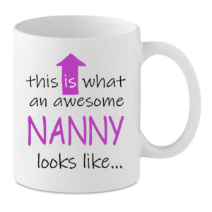 Alternative view of Awesome Nanny Mug