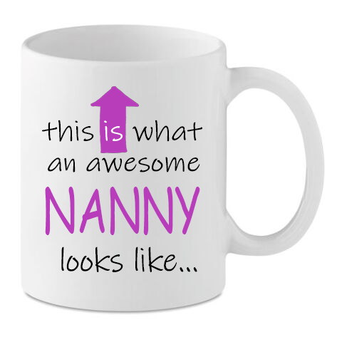 Awesome Nanny Mug - Image 2