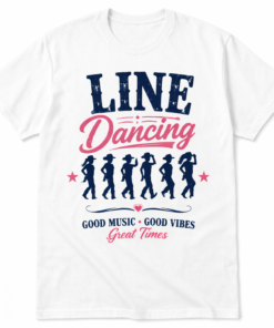 Alternative view of Knickered Line Dancing T-Shirt